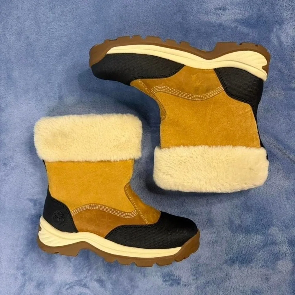 Timberland Adirondack II brown suede snow‎ boots women size 7.5